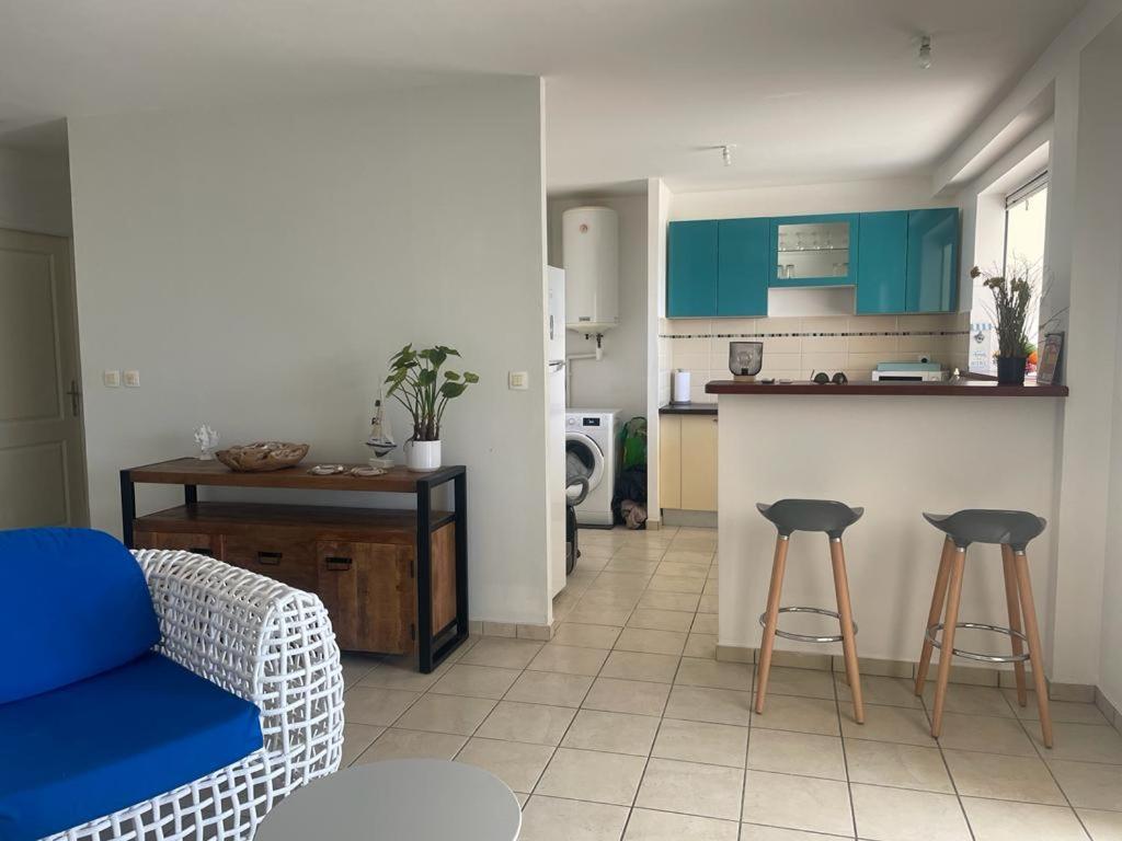 Ferienwohnung Les Terrasses De La Marina Le Marin Exterior foto